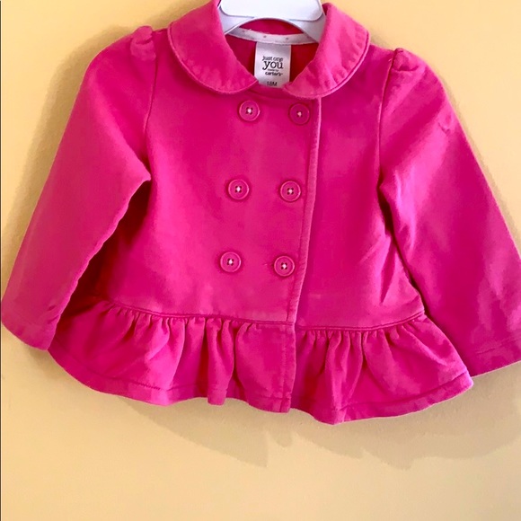 Pink jacket girls 18M carters/ Easter spring time - Picture 1 of 5